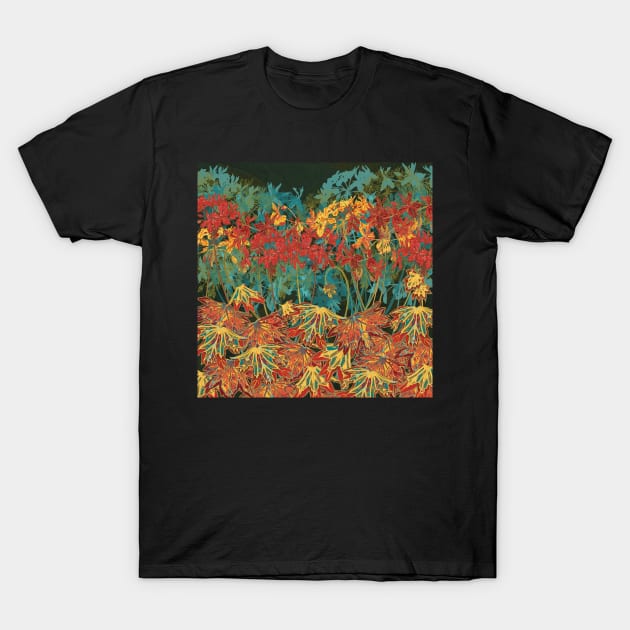 Fancy-Leaf Geranium T-Shirt by lottibrown